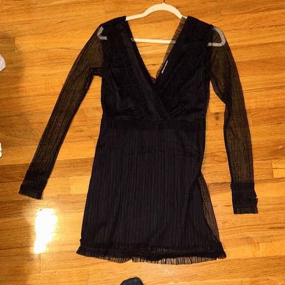 NWOT lovers + friends black dress - Picture 6 of 8